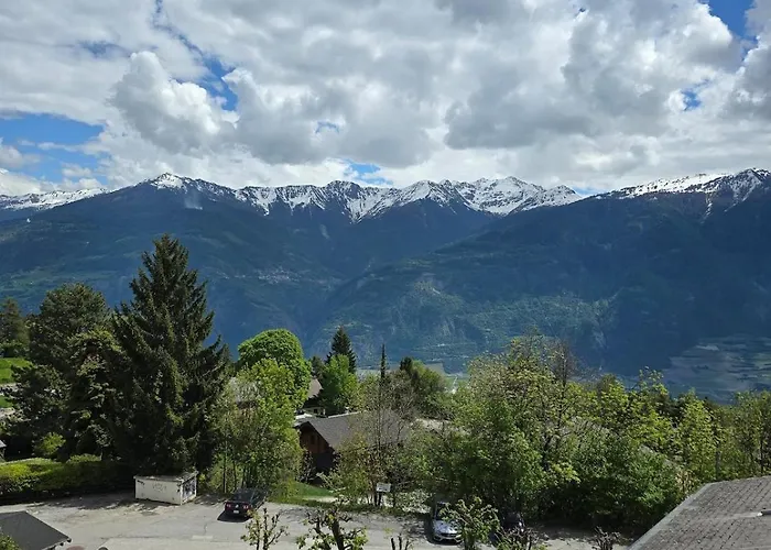 Petit Lägenhet Ovronnaz